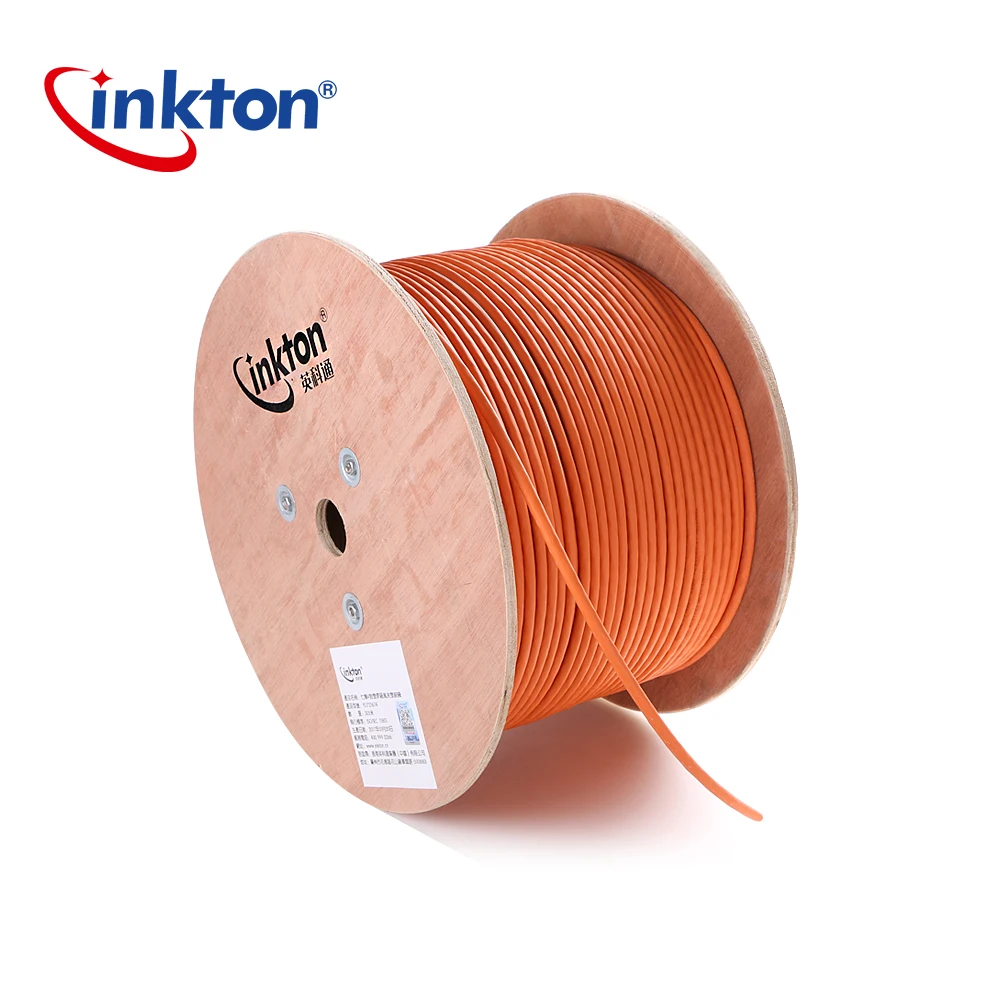 Inkton Лидер продаж Cat7 двойной Экранирование кабель Ethernet 10 Gigabit 750 мГц высокое