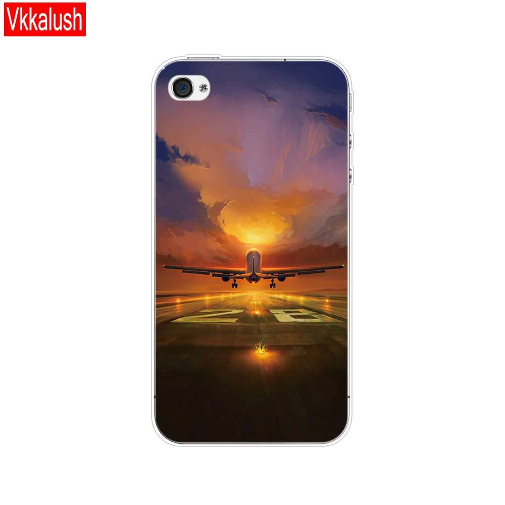 80122 Мягкий чехол для iphone 5s, 5 S, Se, 4 4S чехол, мягкий чехол для телефона из ТПУ, чехол для Apple iphone 6S Plus, чехол для мобильного телефона - Цвет: 80122