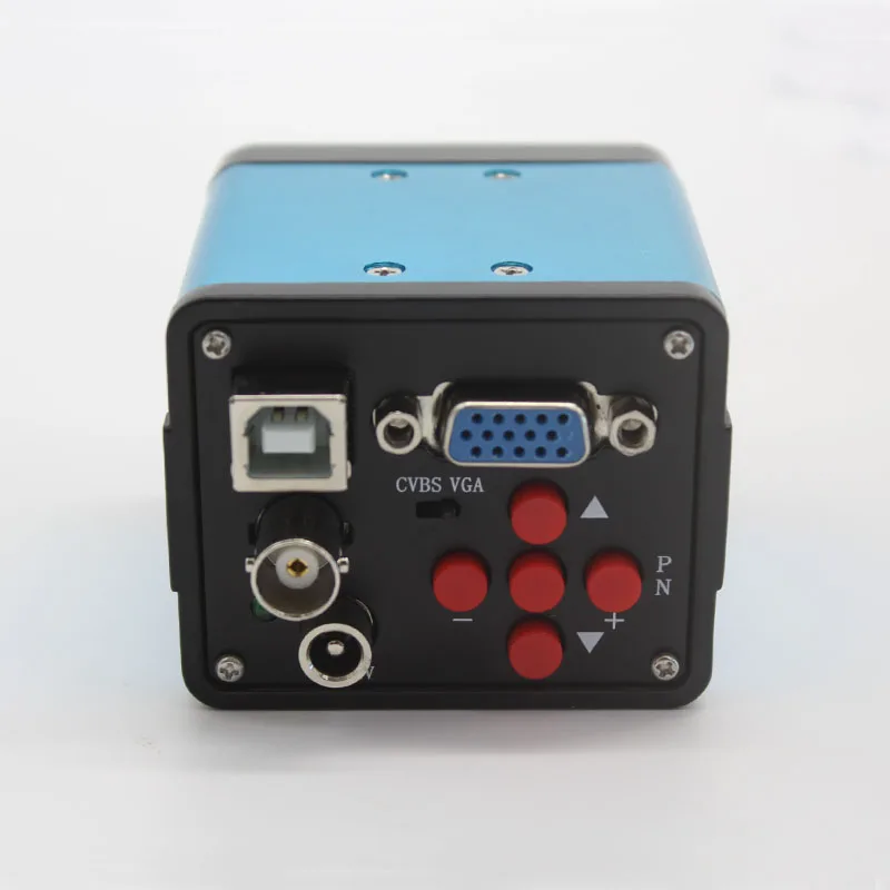 1080P МП промышленный микроскоп камера VGA USB AV три выхода 10X 200X C Крепление объектива