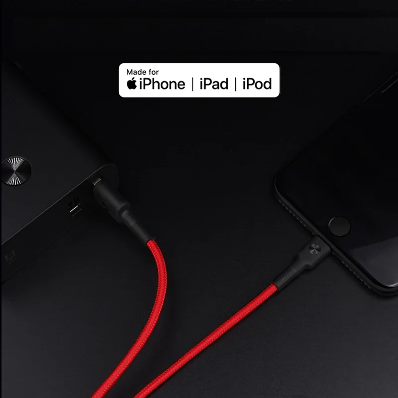 Оригинальный USB кабель Youpin ZMI MFI сертифицированный Lightning Type C зарядный для передачи