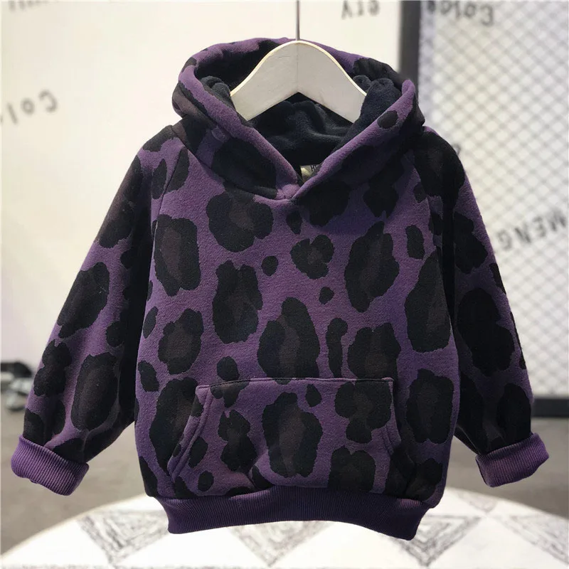 Dairy Cattle Even The Clothes Cow Spots Warm Boy Thicken Hoodies modis Winter Kids For |