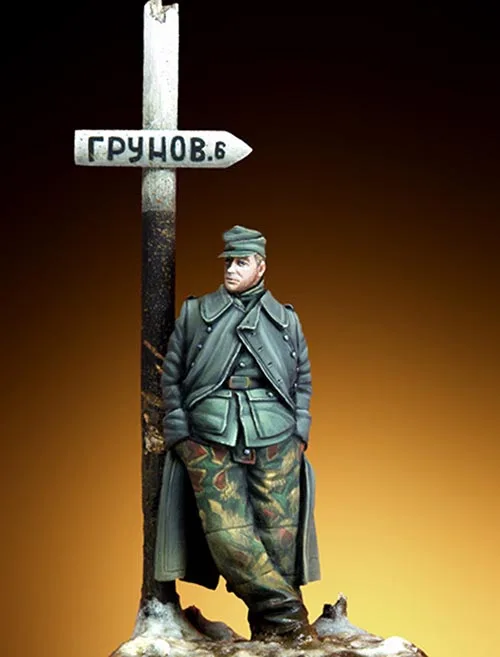 Фигурка из неокрашенной смолы в масштабе 1/35|Наборы для сборки моделей| |