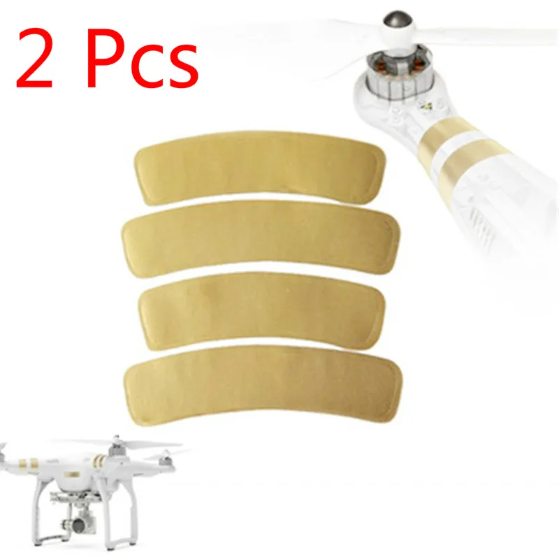 2 шт. Золотая наклейка на руку для DJI Phantom 1/2/3 универсальные наклейки корпуса dji drone