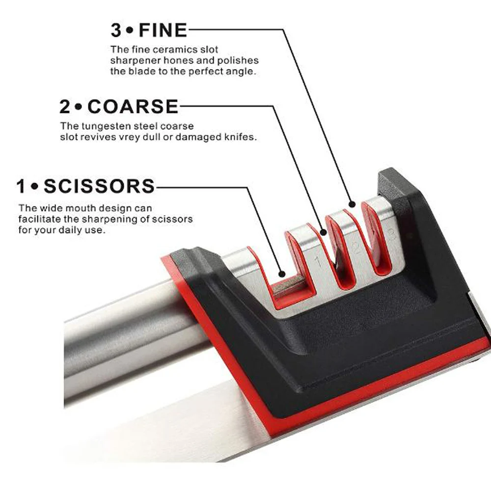 Профессиональная точилка для ножей кухонный нож точильный станок бытовой