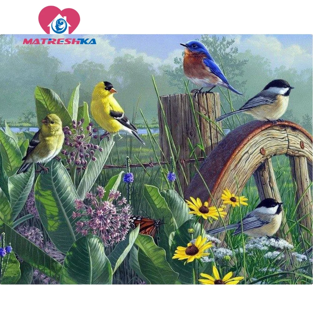 Алмазная вышивка натуральные цветы птицы 5d алмазная картина сделай сам полная из