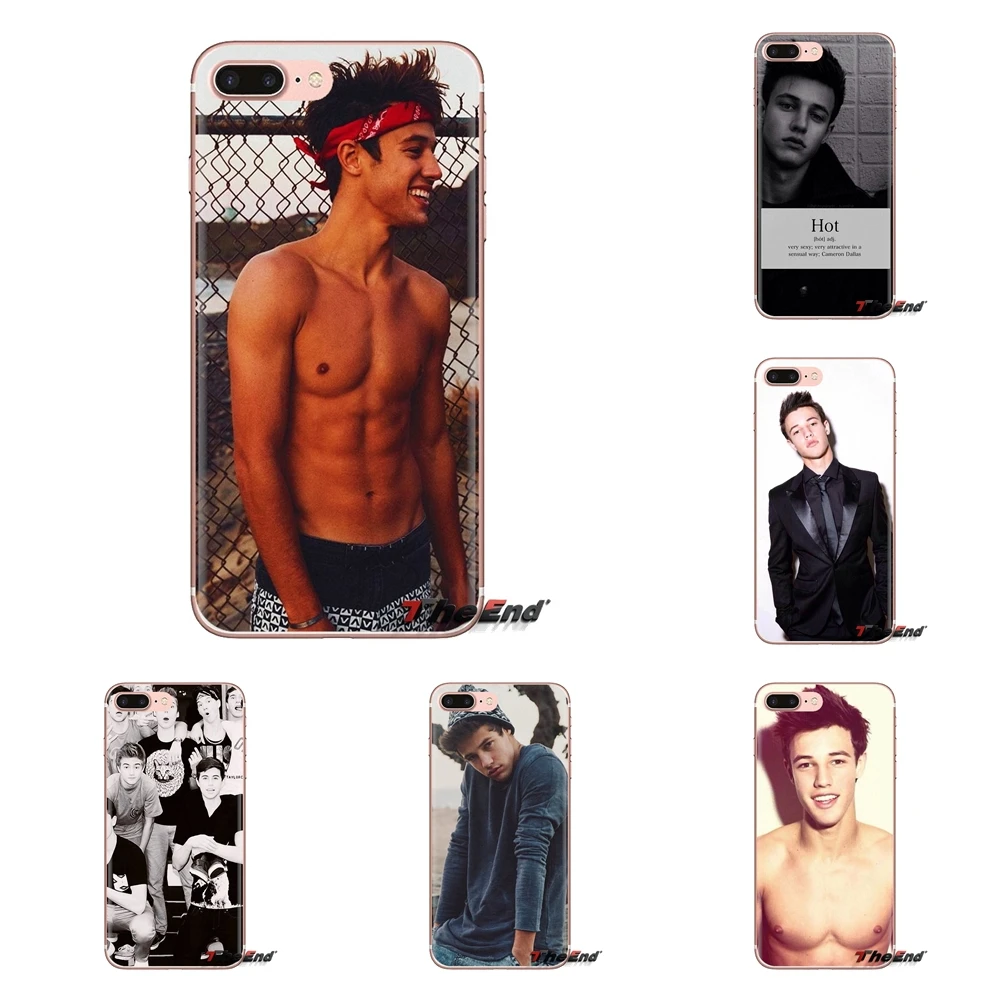 Magcon Boys CAMERON DALLAS TPU Transparent Bag Case For Xiaomi Mi4 Mi5 Mi5S Mi6 Mi A1 A2 5X 6X 8 9 Lite SE Pro Max Mix 2 3 2S |