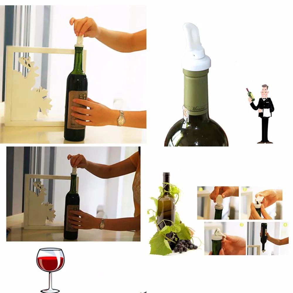 Новое поступление многоразовые 3 шт вакуумная герметичная пивная Сода бутылка