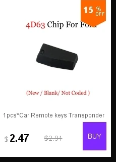 1 шт.* Автомобильные дистанционные ключи чипа 4D63 40Bit/80Bit для Ford Mazda(/пустой/не кодированный
