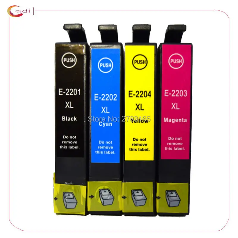 Совместимый с чернильным картриджем 220 T220XL для Epson Expression XP 320 420 424 WorkForce WF 2630 2650