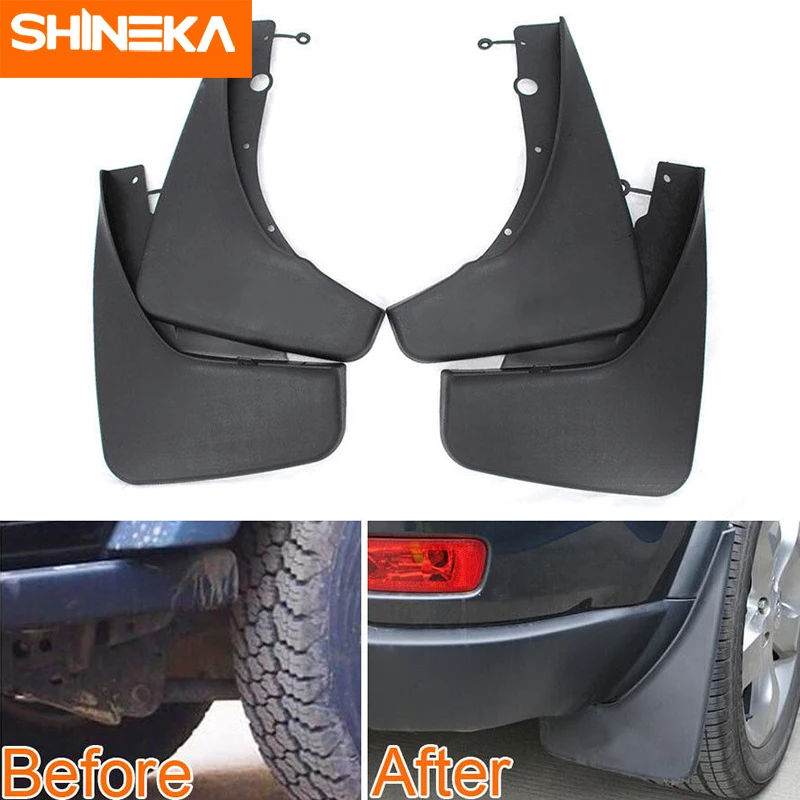Брызговики SHINEKA для Jeep Grand Cherokee 2011 2018 брызговики из АБС пластика аксессуары