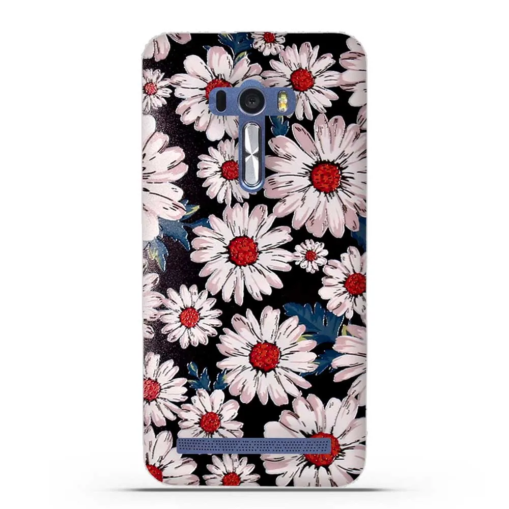3D рельефный чехол для Asus ZenFone 2 Laser ZE500KL ZE500KG, мягкий силиконовый чехол для ASUS Zenfone 2 Laser 5," Z00ED Z00RD, чехол для телефона - Цвет: 3