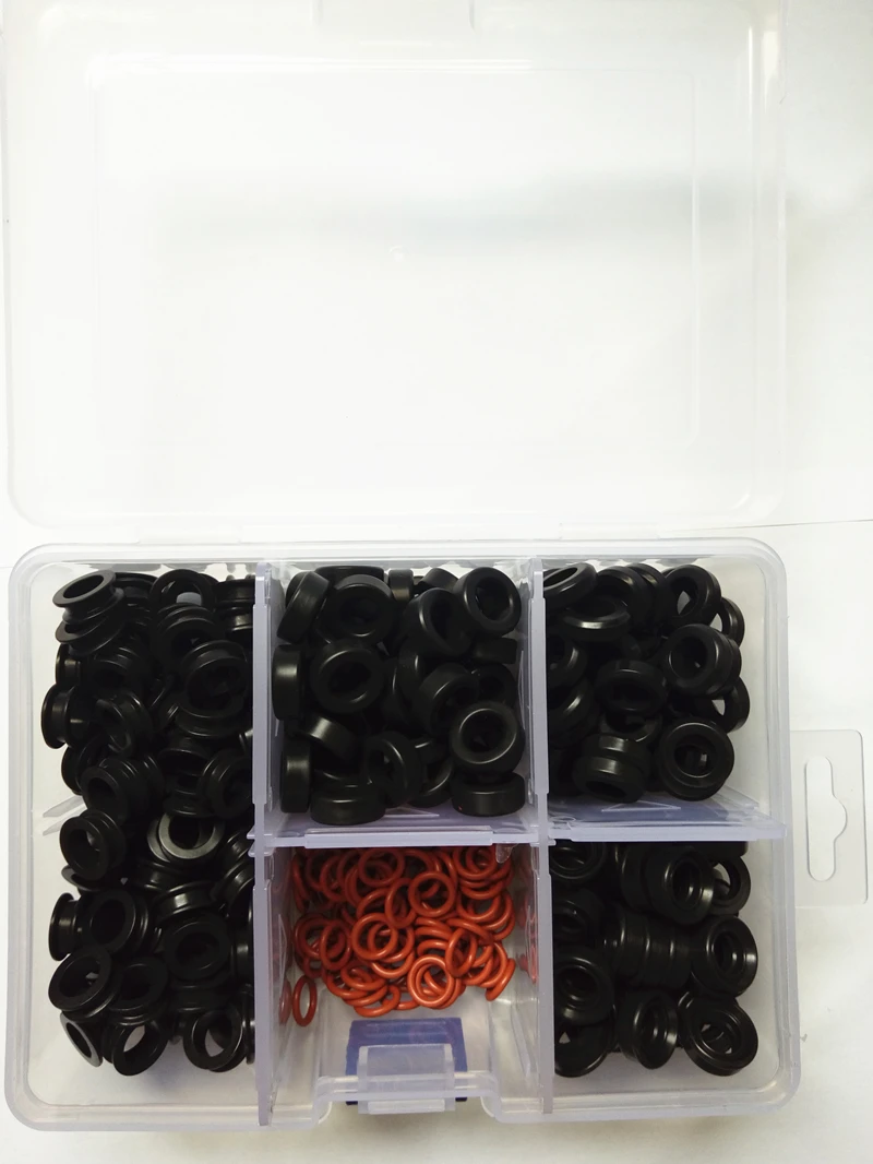 Бесплатная доставка комплект уплотнений для топливного инжектора 350 шт./коркор.