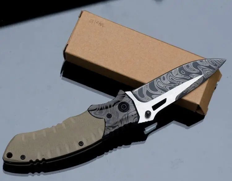 LLxxmm G10 складной нож 4cr13mov стальное лезвие походный Охотничий Тактический