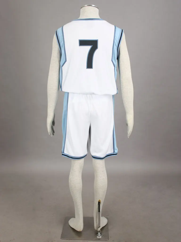 Баскетбольная майка Kuroko no basuke Cosplay Kiseki Sedai Teiko #7 Midorima Shintaro любой размер |
