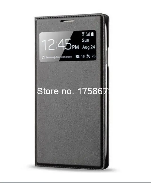 Кожаный чехол с откидной крышкой для Samsung Galaxy S4 SIV i9500 Функцией ожидания цвет