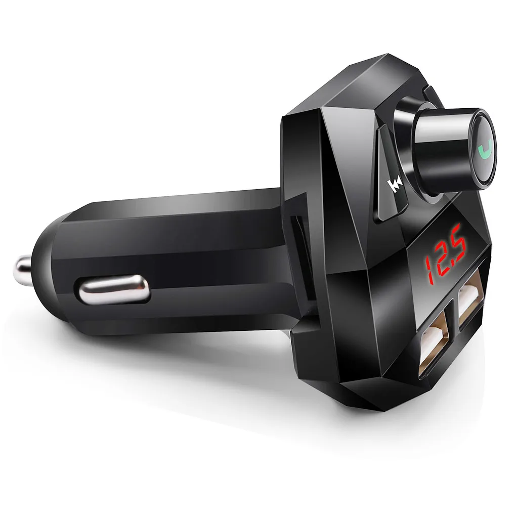 Автомобильный комплект Bluetooth беспроводной fm-передатчик громкой связи LCD MP3-плеер