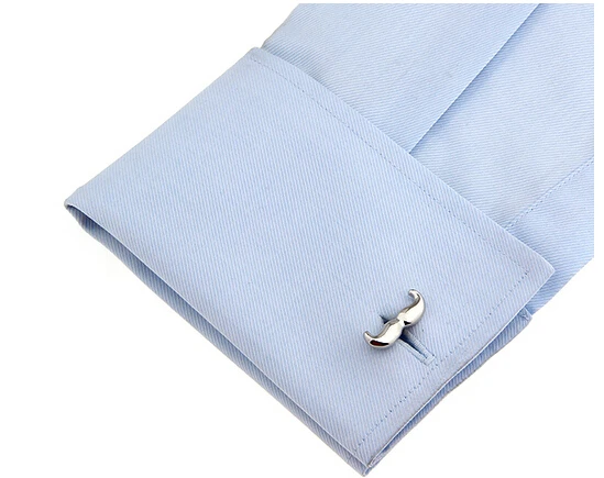 IGame розница по заводской цене латунные запонки черные в виде усов|cuff links|designer cuff