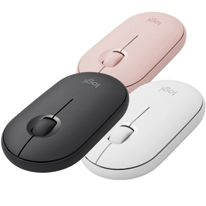 Logitech 2018 Newest PEBBLE Bluetooth Mouse Thin&ampLight Mice 1000DPI 100g High Precision Optical Tracking Unifying Colorful | Компьютеры