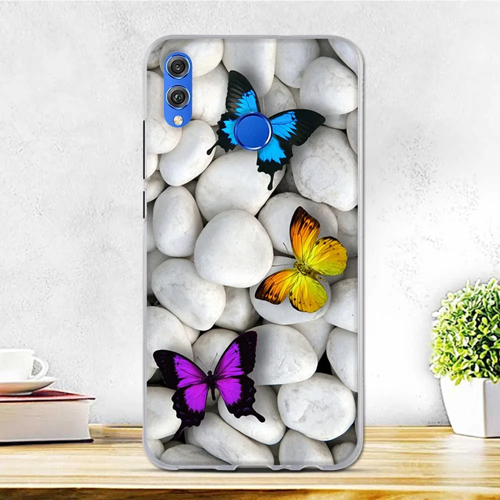 43 Для huawei Honor 8X чехол Honor 8X чехол 6," Мягкий силиконовый чехол-накладка для huawei Honor View 10 Lite/V10 Lite чехол для телефона s - Цвет: 43