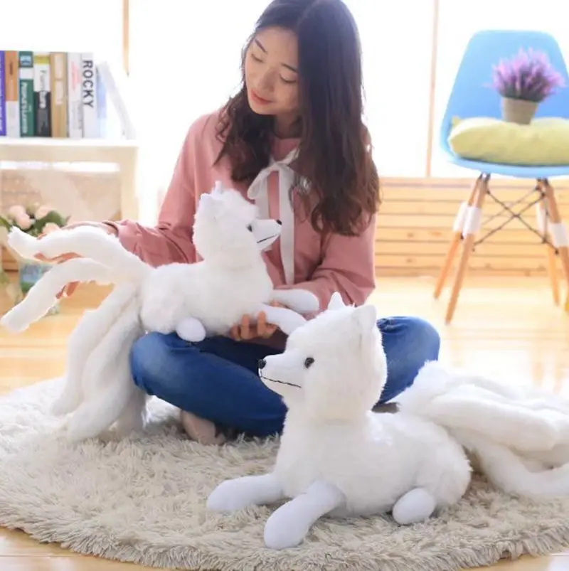Candice guo плюшевая игрушка мягкая кукла мультяшное животное кюююби китсуне 9