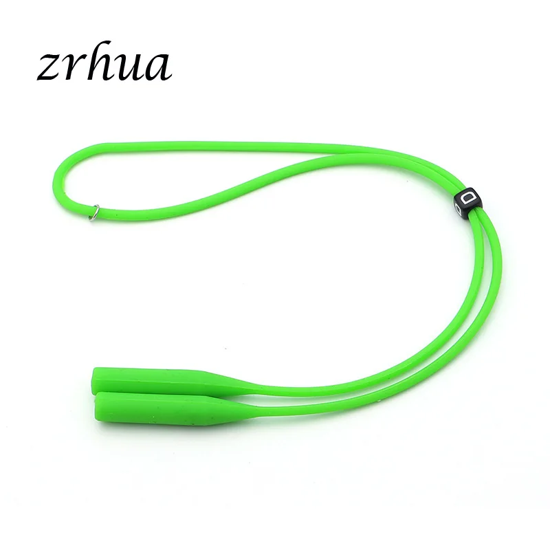 ZRHUA очки на цепочке, держатель для ношения, регулируемые солнцезащитные очки, шейный шнур, ремешок для очков, очки, ремешок, Аксессуары для солнцезащитных очков - Цвет: green