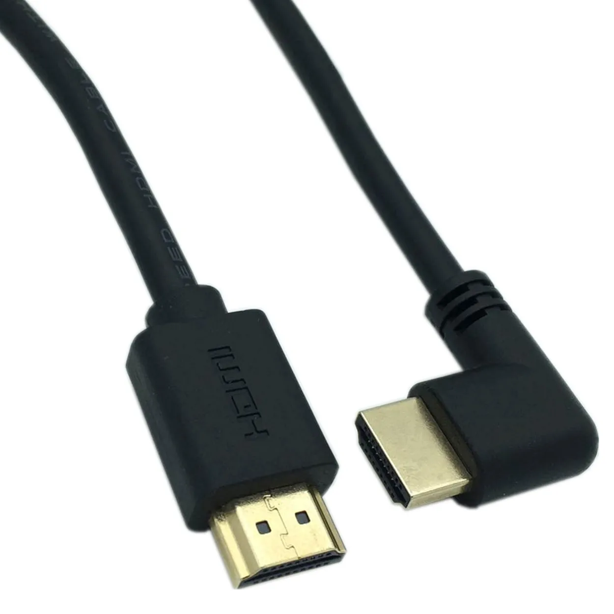 DMI 2 0 V 4K * 2K @ 60HZ HDMI штекер левый Угловой кабель 6 m|left angle|male to male hdmimale |
