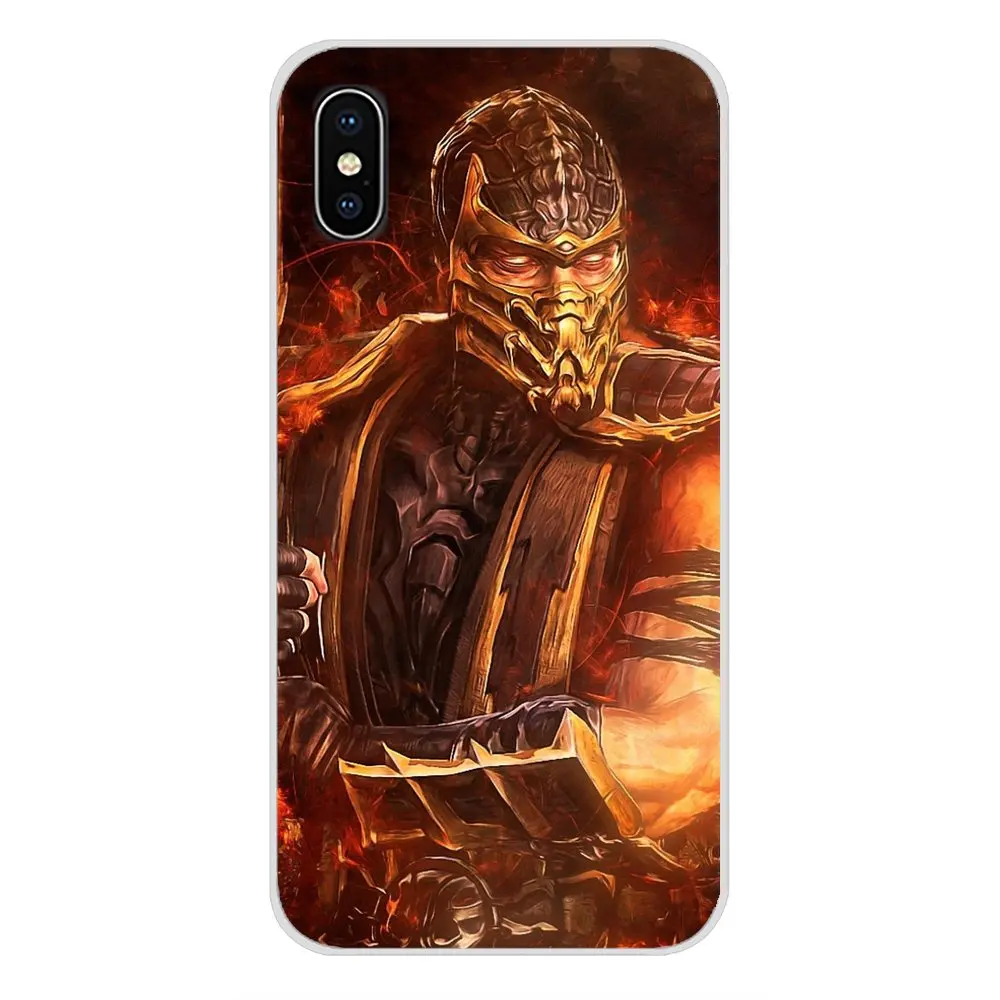 Чехлы Scorpion In More Kombat для мобильных телефонов чехлы Xiaomi Redmi Note 6A MI8 Pro S2 A2 Lite Se MIx 1 Max 2 3