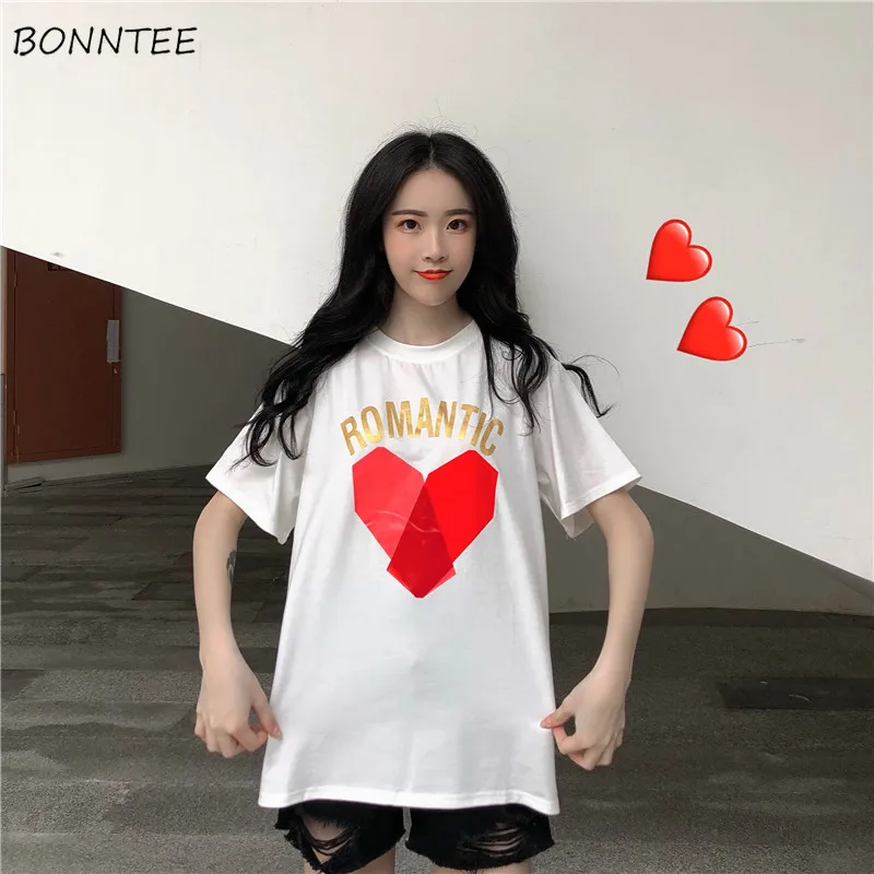 

Женская футболка Ulzzang Harajuku Chic, мягкая футболка с коротким рукавом 2020, студенческие универсальные топы в Корейском стиле с буквенным принтом