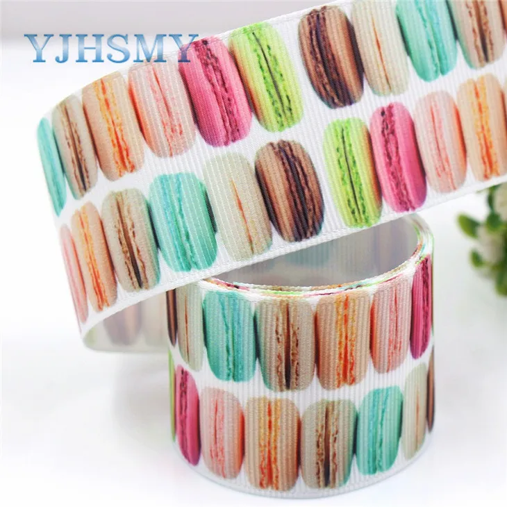 G-18716-613 YJHSMY, G-18716-611, 38 мм 10 ярдов мультфильм печатных корсажные ленты, DIY ручной работы аксессуары для волос материал свадебный подарок обёрточная бумага - Цвет: G-18716-613