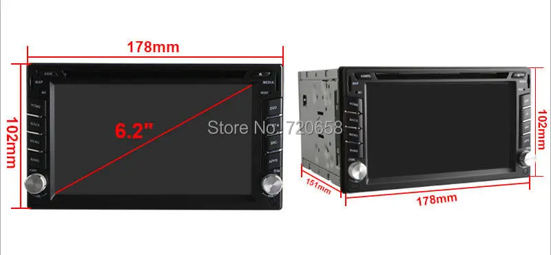 Quad Core Android 4.4.2 Автомобильный DVD GPS Navi ПК Для Toyota Tiida Qashqai Солнечный X-Trail Паладин Frontier