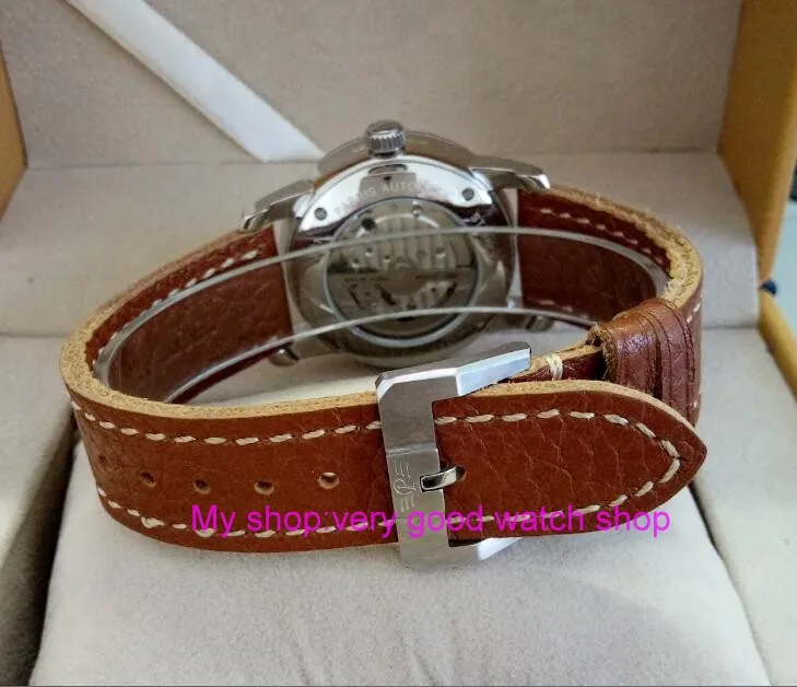 Мужские наручные часы с сапфирами автоматические механические 38 мм из японского