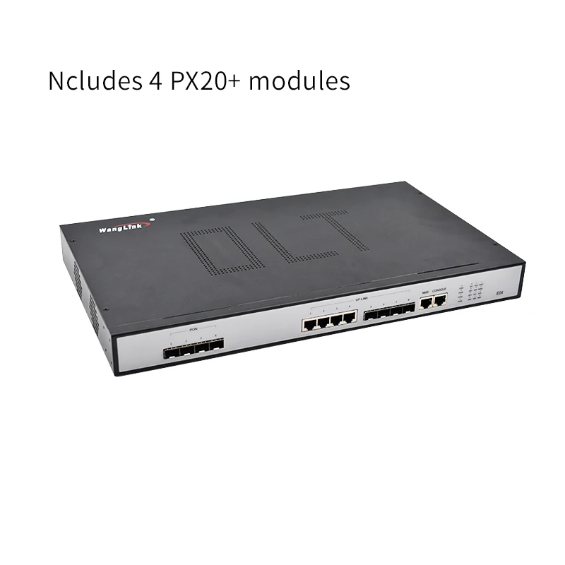 Wanglink OLT EPON 4 PON порта SFP с модулем uplink ethernet порт сети onu включает в себя модуля PON|sfp