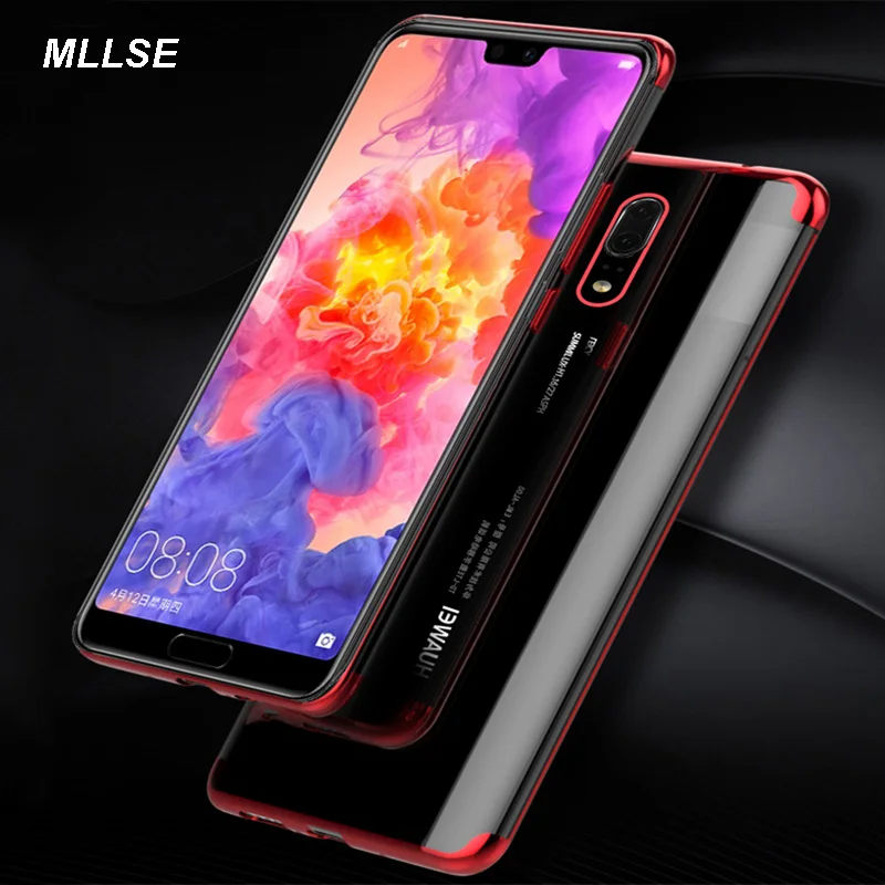Ультратонкий Мягкий ТПУ прозрачный чехол для телефона HUAWEI P20 Pro Lite P10 Plus P9 Honor 9 V10 Mate