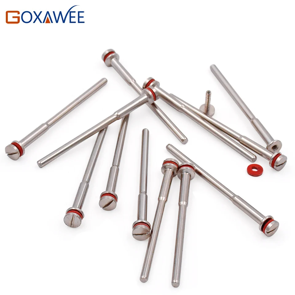 GOXAWEE 10 шт. полировальные колесные оправки резки отрезной диск держатель