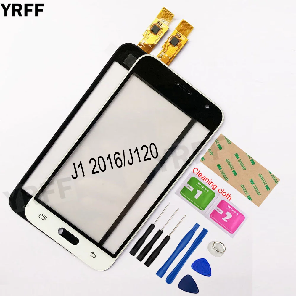 4 5 ''для Samsung Galaxy J1 2016 J120F J120 сенсорный экран дигитайзер Датчик Сенсорное стекло