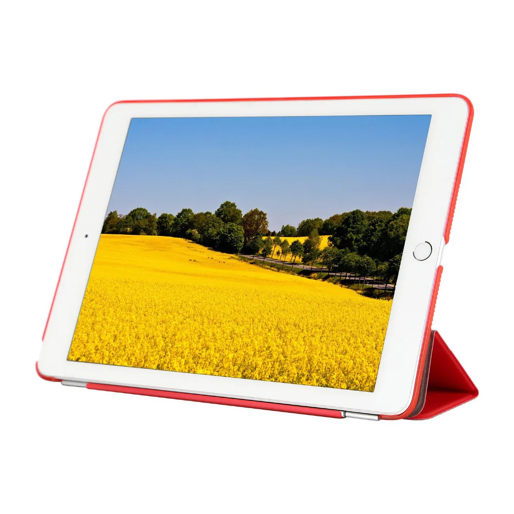 Мягкий прочный тонкий чехол из искусственной кожи на магните для iPad 6 6th Gen 9 7