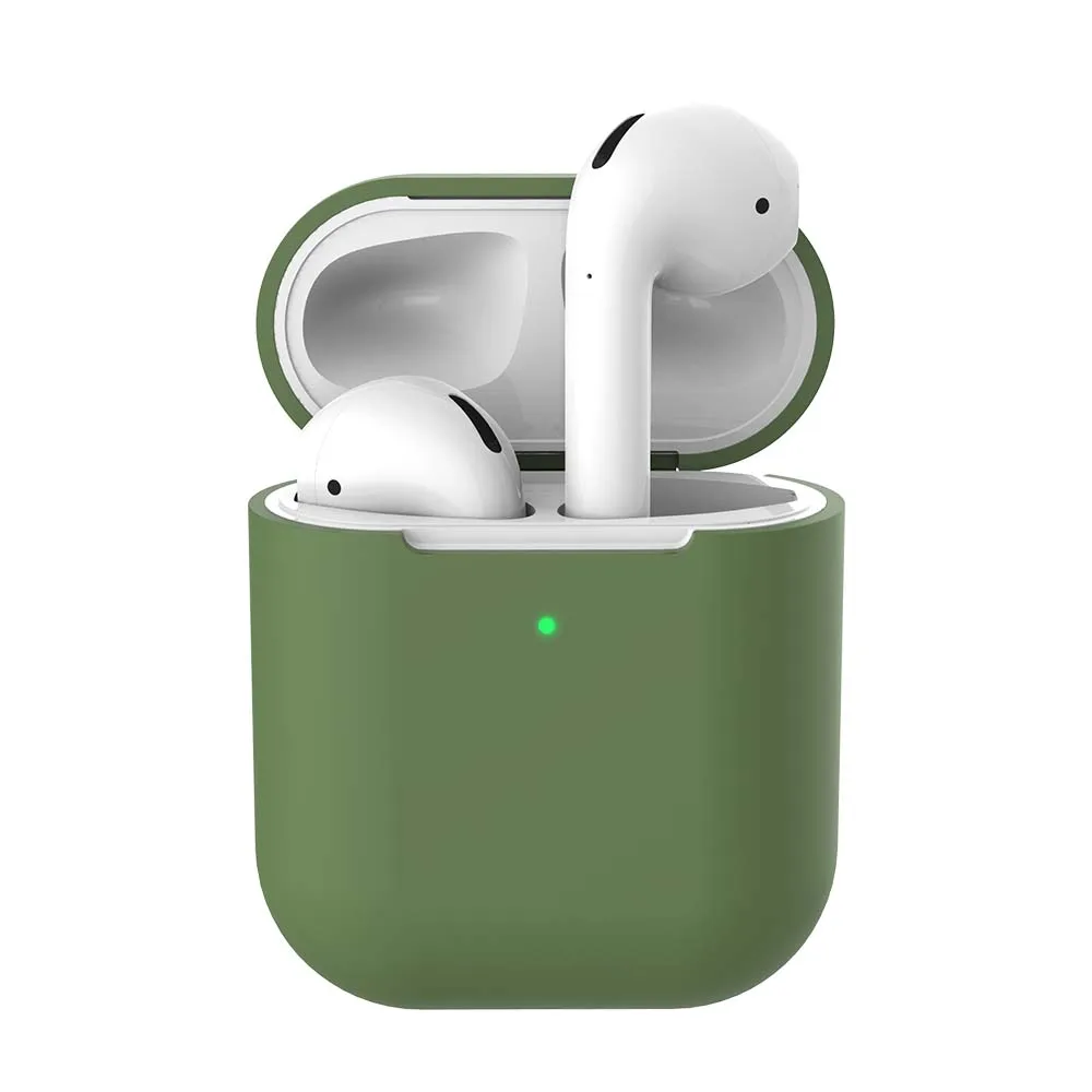 09 Мягкий силиконовый чехол для Apple Airpods 2-й защитный чехол прозрачный Ультратонкий чехол противоударный Для Air Pods 2 кожухи головных телефонов - Цвет: 09