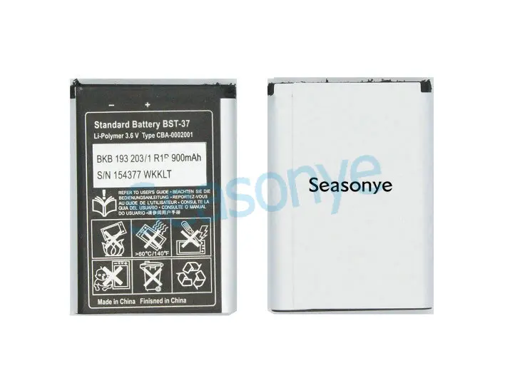 2pcs/lot 900mAh BST-37 BST37 Replacement Battery For D750 D750i J100i J210i J220a J220c J220i J230c J230i K310a K310c K310i ect | Мобильные