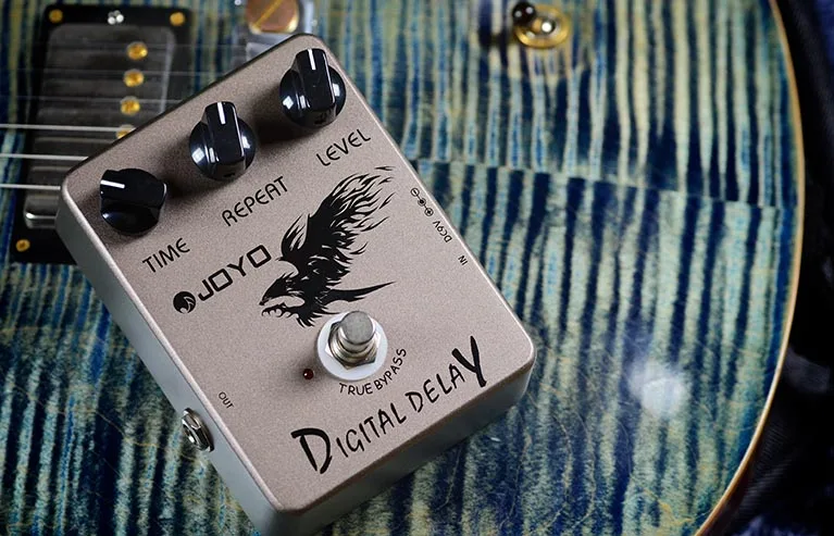 JF-08 Digital Delay Effect Pedal for Electric Guitar ture bypass design to Minimize the tone loss free shipping | Спорт и