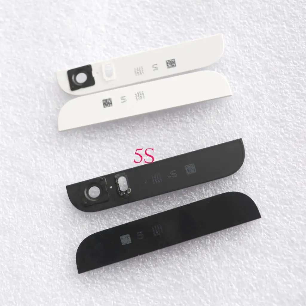2 шт./компл. Верхняя Нижняя стеклянная задняя крышка Корпус для iPhone 5 5G 5S с