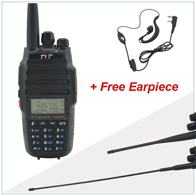 Двухдиапазонная рация TYT TH-UV8000D VHF136-174/UHF400-520MHz 10 Вт FM THUV8000D | Мобильные телефоны и