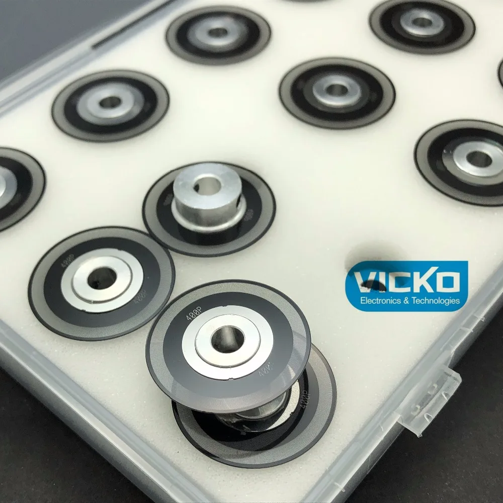 

[VK] 200cpr AB 200 line disc outside diameter 25.4mm inner hole 5mm for HEDS-9701 E54 Encoder Code Plate