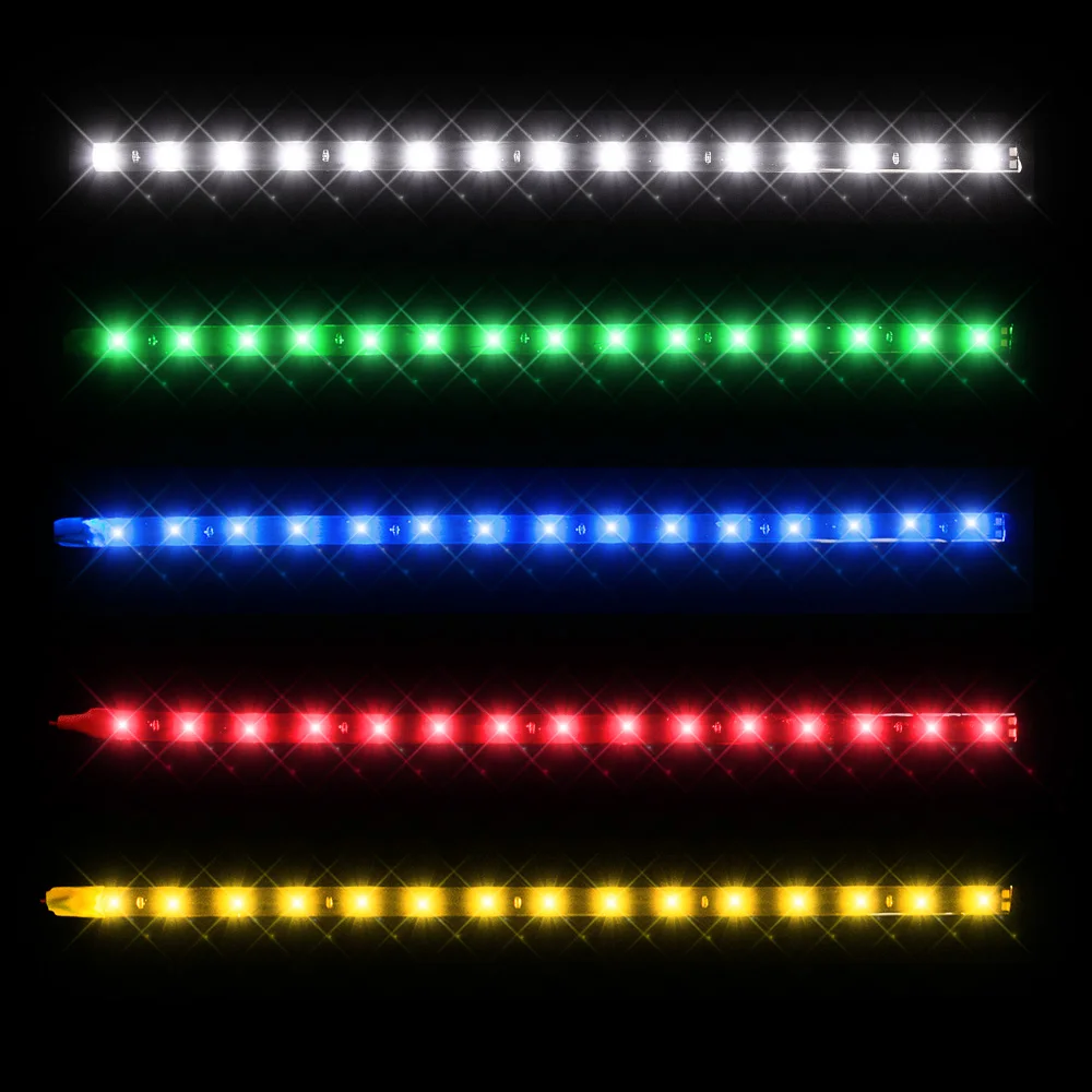 30 см DRL светодиодный светильник гибкий водонепроницаемый Автомобильный