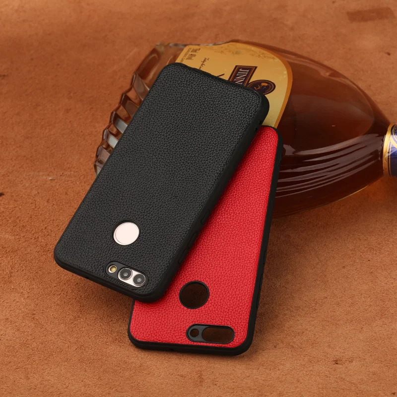wangcangli brand phone case small litchi grain all-inclusive for Huawei Nova 2 handmade custom processing |