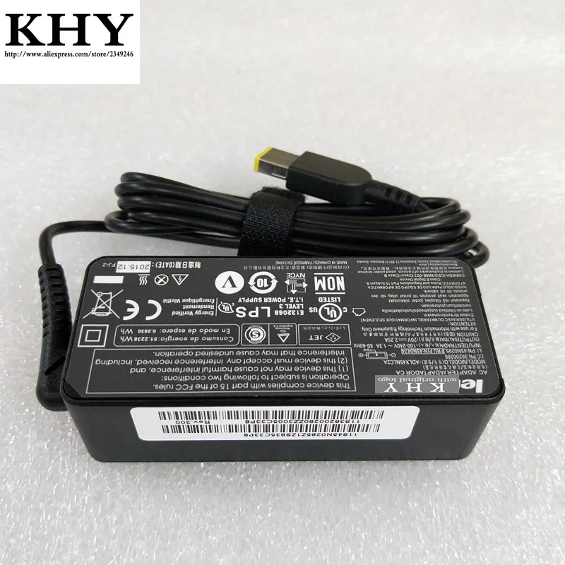 45 Вт 2pin адаптер переменного тока P/N 45N0292 45N0294 45N0296 45N0300 45N0473 45N0474 45N0475 00HM612 00HM614 00HM616 00HM625