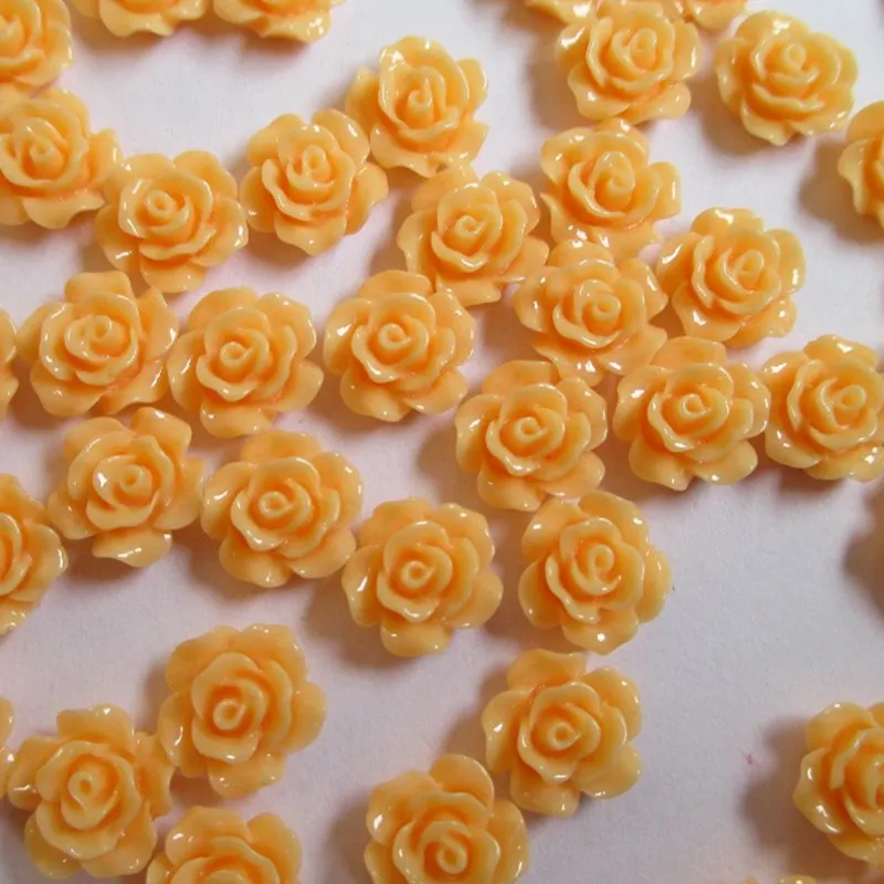 

18mm 100pcs/bag mixcolour resin rose flower,resin flower Mixed colors Flowers Cabochons Cameo DIY 004004004