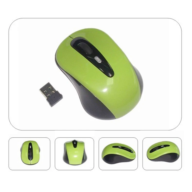 Мини маленькая Беспроводная usb-мышь оптические Беспроводные мыши для ноутбука ноутбук ПК JLRL88