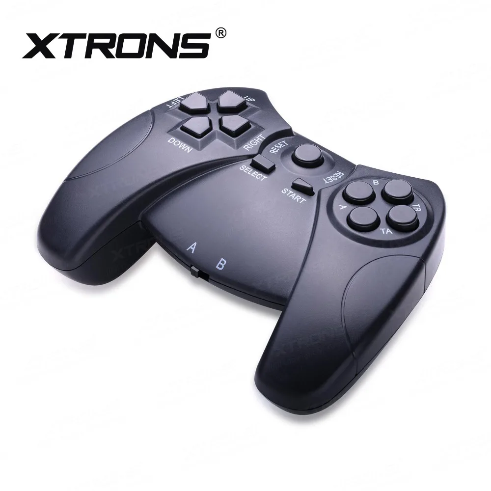 XTRONS Беспроводная игровая приставка с ИК подсветкой 2 канала поддержка двух игр|pad