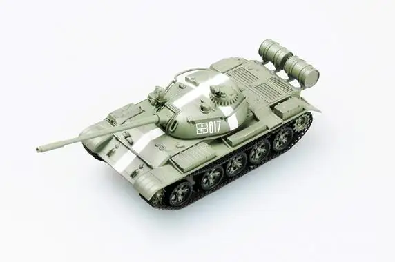 Военный T 55 СССР русский Танк Весна 1968 1:72 готовая легкая модель| |