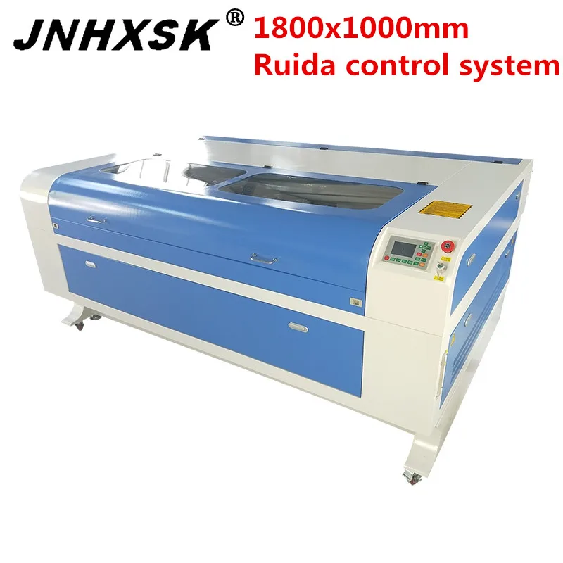 JNHXSK 1810 двойная головка компьютерная числовая 80 Вт CNC СО2 лазерная гравировка для